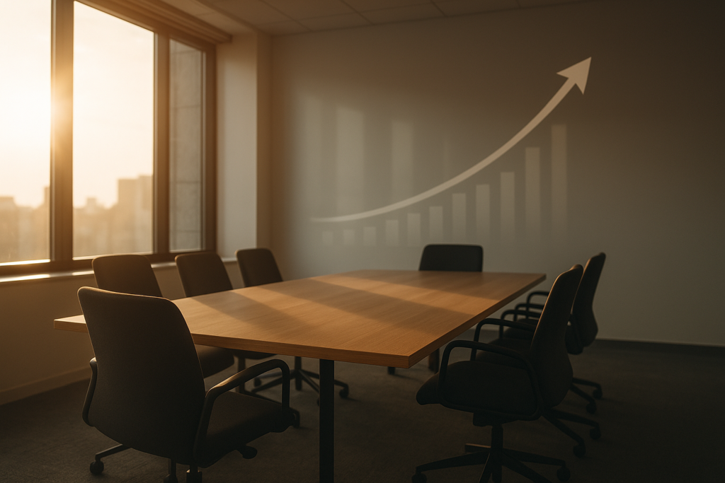 Illustration investissement des liquidités en sociétés (Société de management, PME, etc.)